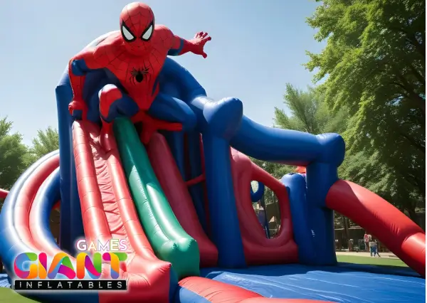 Safe-superhero-toddler-inflatable-park